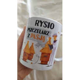 - bitininko puodukas su savo vardu