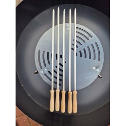 Šašlyko iešmas 52 cm 5 vnt