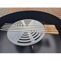 Šašlyko iešmas 52 cm 5 vnt