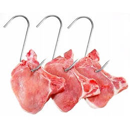 Kabliukas mėsai rūkyti rūkykloje, 15 vnt