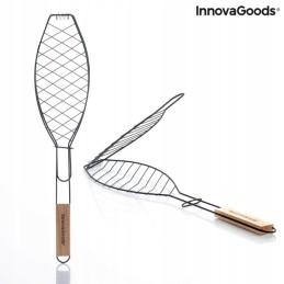 Grilio grotelės, žuvies laikiklis