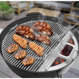 50 cm skersmens rūkymo indas griliui