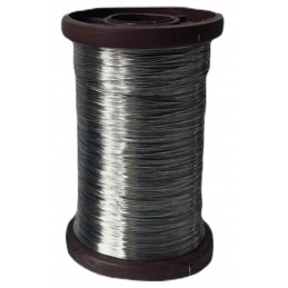 Siūlome rėmo vielą 0,4 mm - 250 g, nerūdijančio plieno - ant ritės suvyniotą vielą - labai gerai!