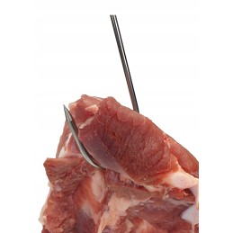 S 417 rūkymo kabliukai 17 cm šaltiems kumpio gabalams rūkyti, dideli, stori, stiprūs, prabangūs