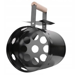 Ugnies užvedimas griliui, anglies briketinis kaminas