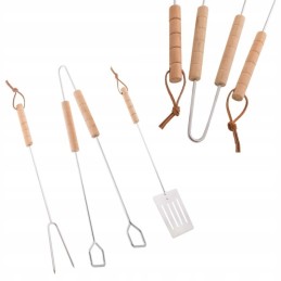 Stalo įrankių priedų rinkinys, kepsninės indai, 3 vnt