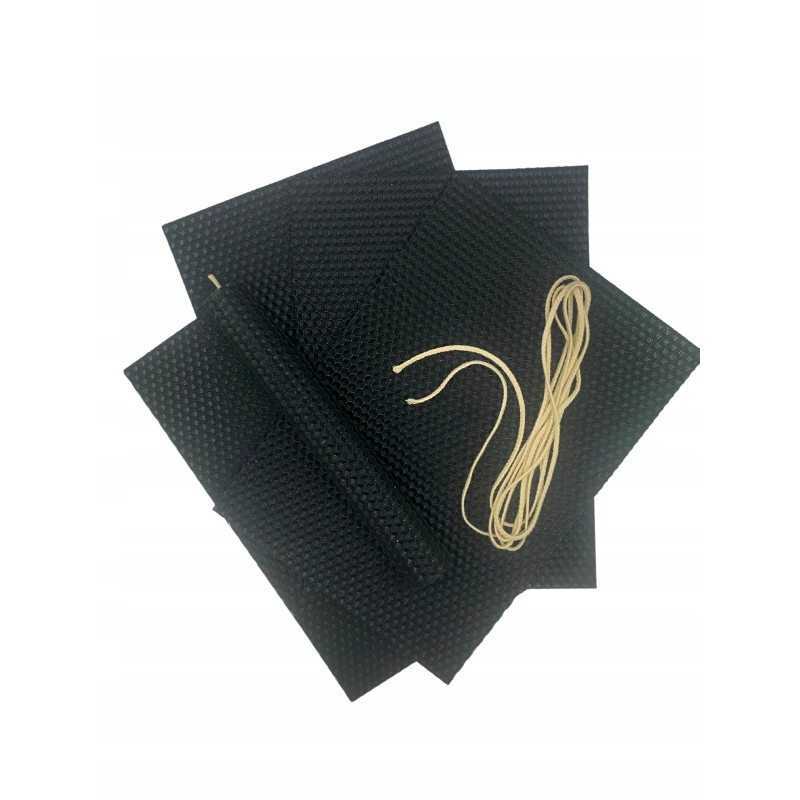 Juodos dagties janczosad žvakių gamybos rinkinys