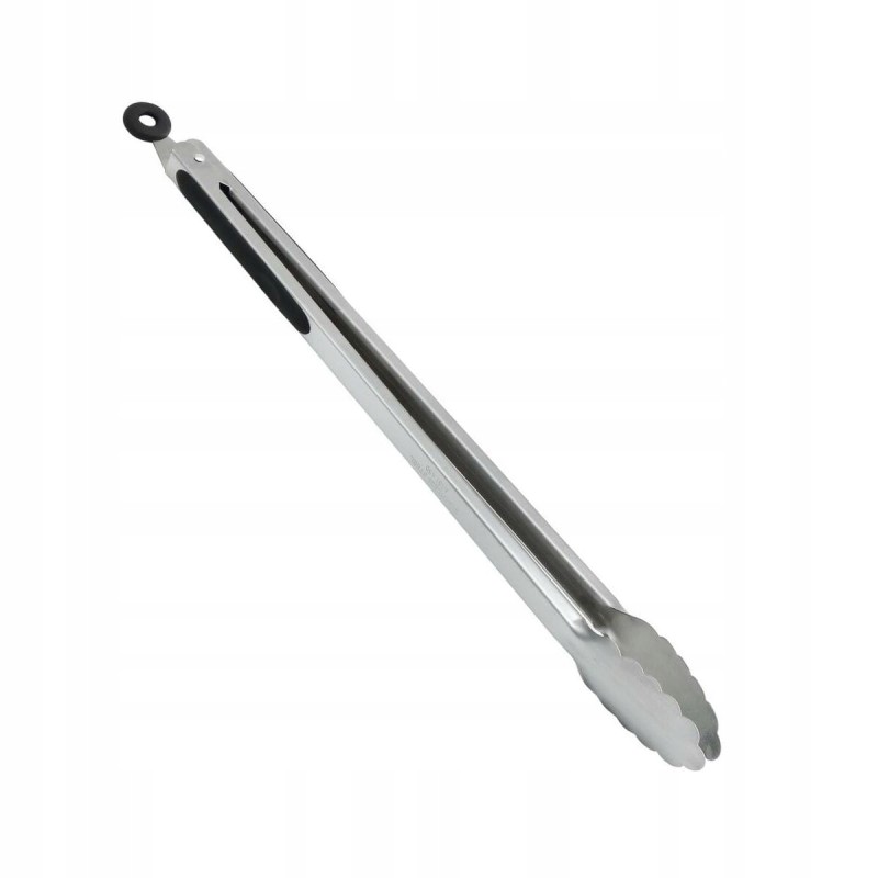 Grilio žnyplės 40 cm, medžiaga nerūdijantis plienas