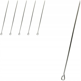 Plieniniai mentelės smeigtukai iešmams, 35 cm, rinkinyje 6 vnt
