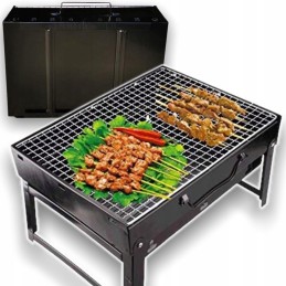 Lengva, solidi, nešiojama, turistinė iškylų grilis. puikiai tinka sodo terasai ar piknikui.