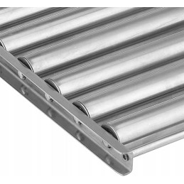 Nerūdijančio plieno dešros ritinėlis su medine rankena