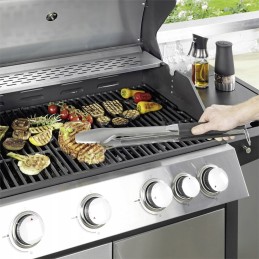 Grilio rinkinys su šaukštu ir žnyplėmis