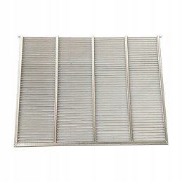 Metalinės pertvaros, didelis vertikalus rėmas