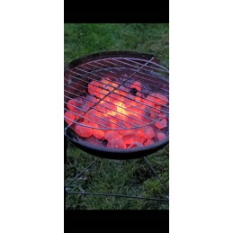 Kaminas anglies briketų grotelių uždegimui, ø 17 cm