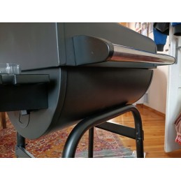 Plieninis kepsninės komplektas, priedai, dėklas, žnyplės, mentelė, šakutė