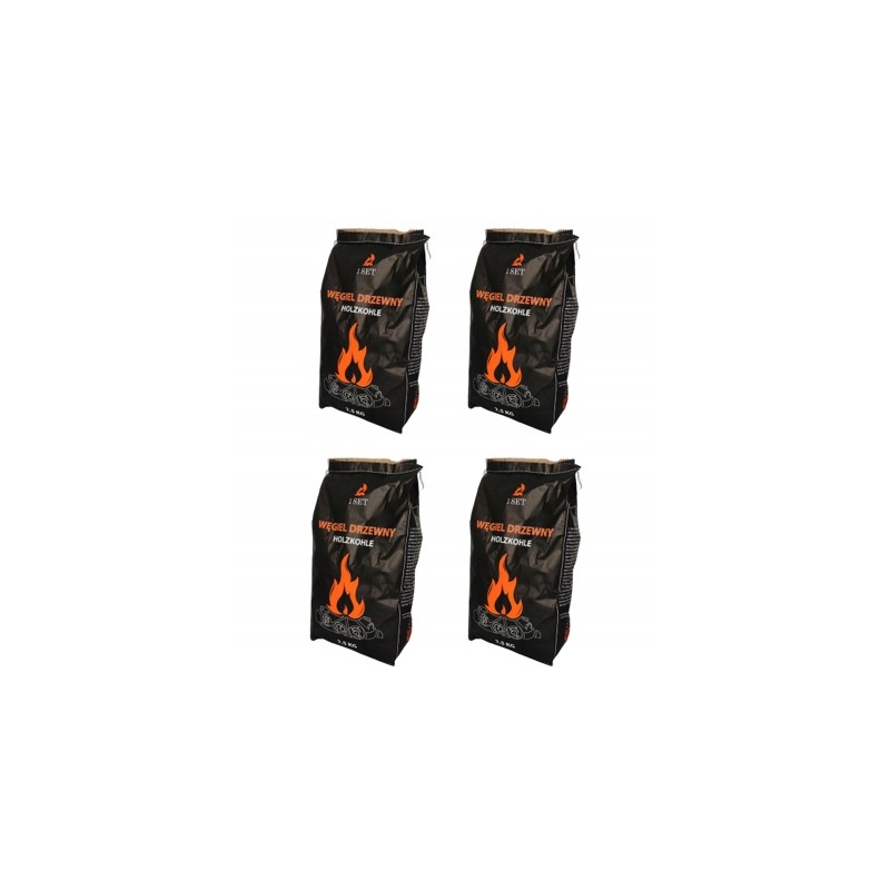 Eko anglis kepimui ant grotelių 2,5 kg, dideli gabaliukai