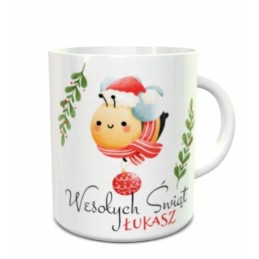 Kalėdinis puodelis su savo vardu