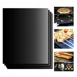 16 x tefloninio kilimėlio grotelių padėklas, skirtas kepti daugkartinio naudojimo kepsninėje