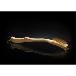 Grilio šepetys su žalvariniais šeriais