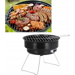 Nešiojama, sulankstoma, turistinė anglis kepsninė stovyklavimui