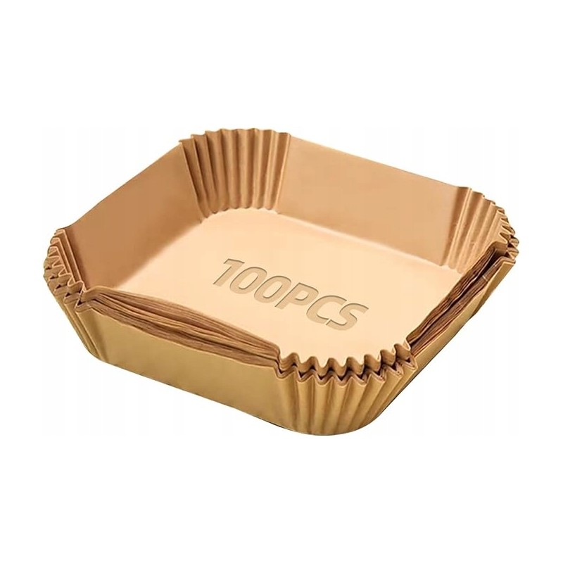 Zarbenva padėklai, vienkartiniai popieriniai dubenys, grilio bulvytės, 100 vnt.