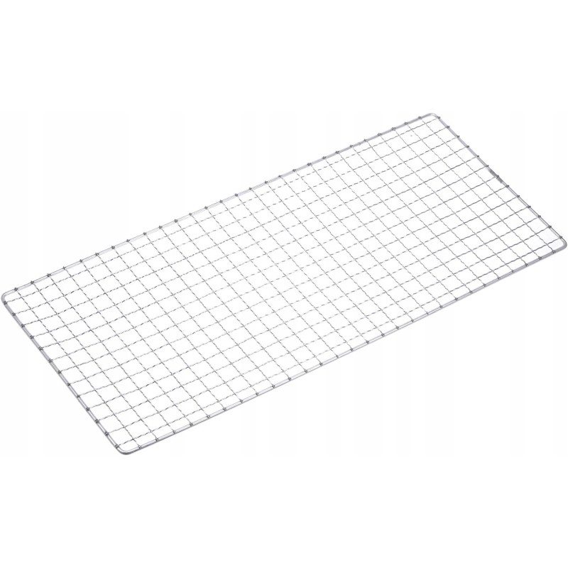 Stačiakampės grilio grotelės, nerūdijančio plieno stovas, 50x19, 5 cm, 2 vnt.