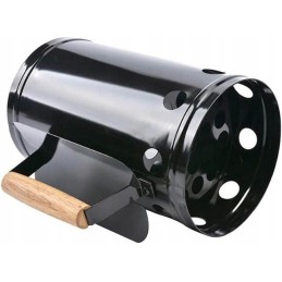 Kaminas šašlykinei uždegti, anglių laužas, didelis briketinis ugnies starteris