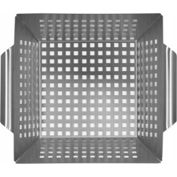 Grilio krepšelis, nerūdijantis plienas 26*22*7cm