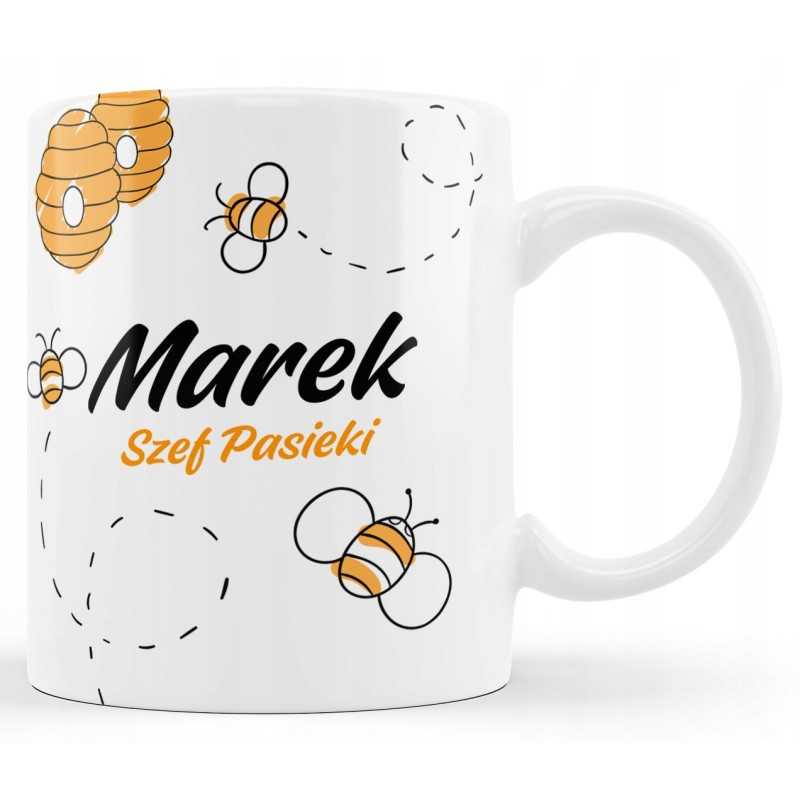 Bitininko puodukas su tavo vardu - bityno vedėja. puiki dovana kiekvienam bitininkui.