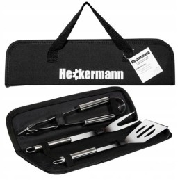 Heckermann 4in1 kepsninės stalo įrankiai + dėklų rinkinys
