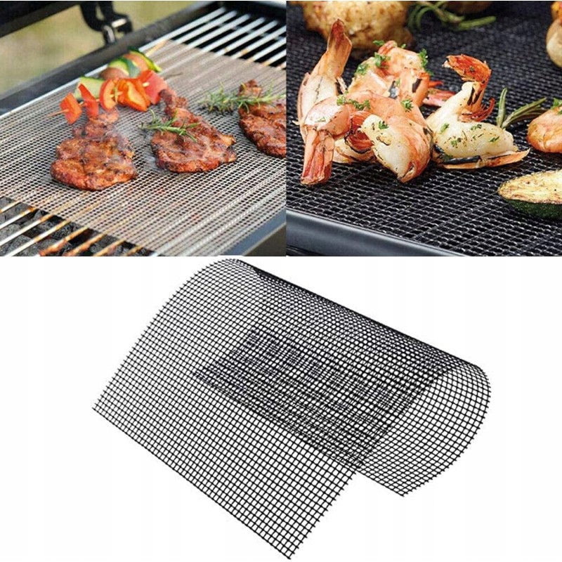 Grilio kilimėlių rinkinys kepimui 40x33cm, 5 vnt