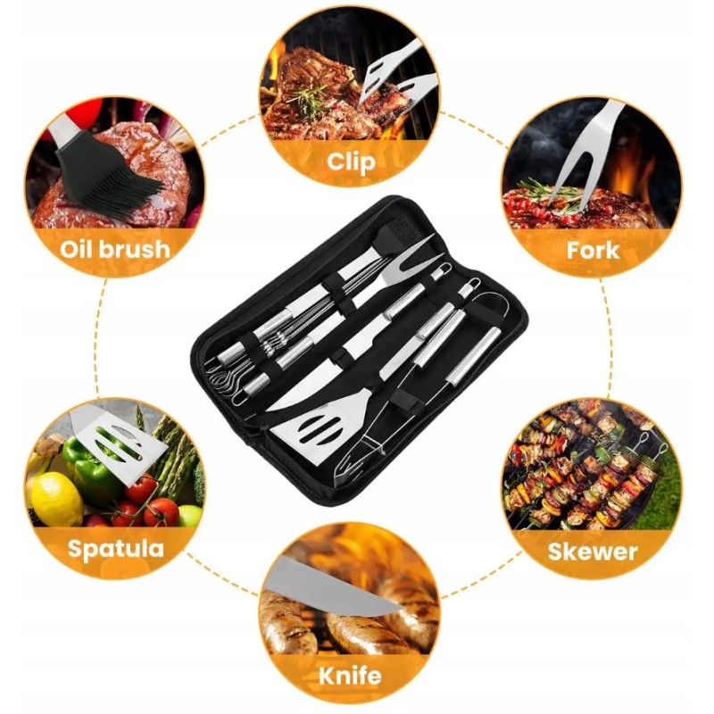 Kepsninės komplektas, 10 vnt