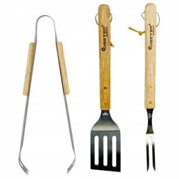 Grilio rinkinys, šakutė, mentelė, žnyplės mg110