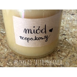 Ekologiškos etiketės konservų stiklainiams ir lipdukai