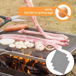 Grilio kilimėlių rinkinys kepimui 40x33cm, 5 vnt