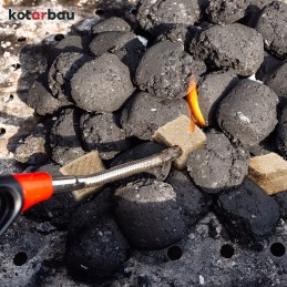 Ugnies starteris, židinio grilio starteris, 30 lėkščių, 1200 kubų