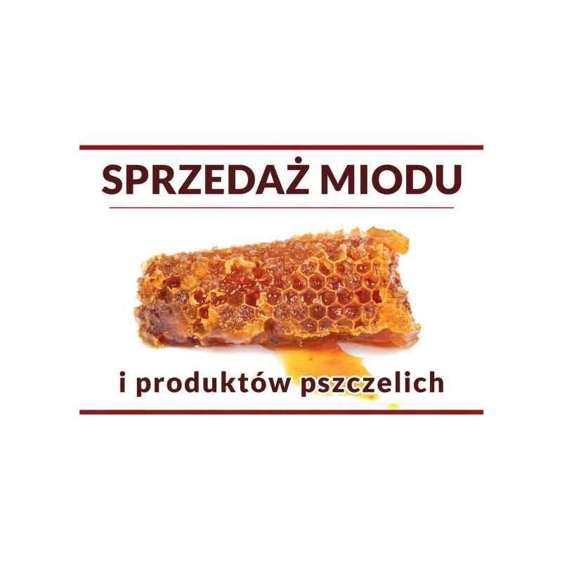 XL reklaminė lenta - prekyba medumi ir produktais