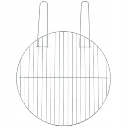 Grilio stovas ø 44 cm, pagamintas iš chromuoto plieno