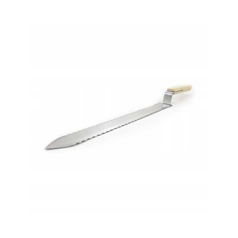 Ilgas atsukamas peilis - 2x dantys