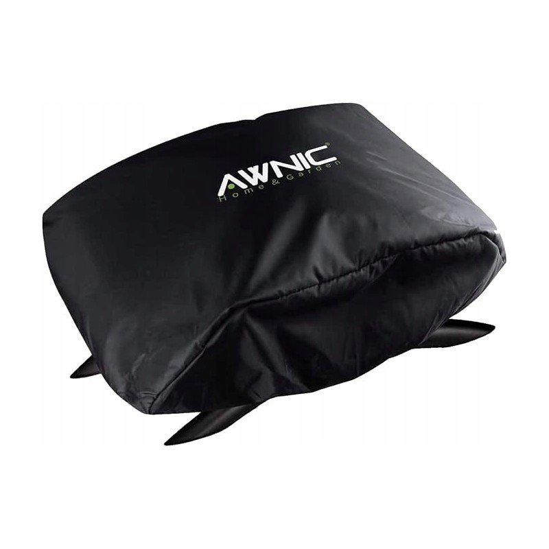 Awnic grilio dangtis 88 x 49 x 32 cm juoda vandeniui atspari virvelė