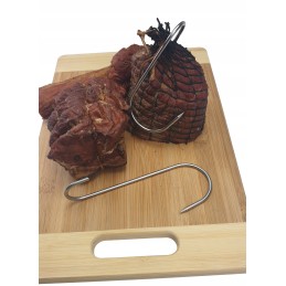 S 411 rūkymo kabliukai 11 cm storio, fi 4, rūkymui, lenkiškas, Stallux