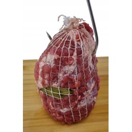 S 411 rūkymo kabliukai 11 cm storio, fi 4, rūkymui, lenkiškas, Stallux