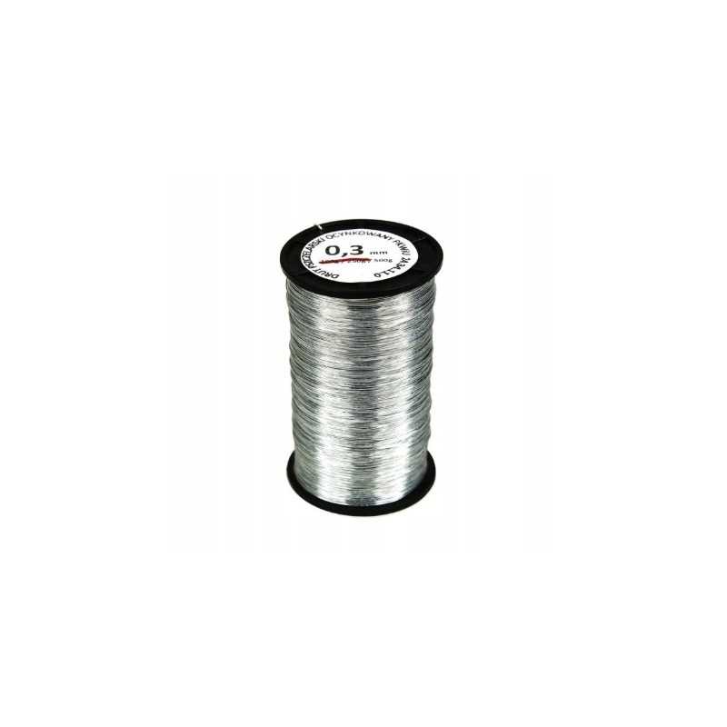 Bitininkystės viela 0,3mm, 500g, cinkuota