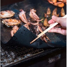 4 vienetų tefloninių kilimėlių rinkinys kepimui ir kepimui