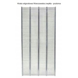 Siūlome standartines horizontalias Varšuvos pertvarų groteles – labai geras produktas!