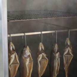 Borniak kabliukas 25 tipo žuviai rūkyti, trigubas plieninis, 3 vnt. hw-25/3