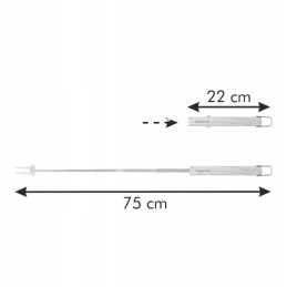Teleskopinė šakutė - 75 cm | tescoma privilegija