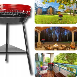 Nešiojama sodo kepsninė – sulankstoma