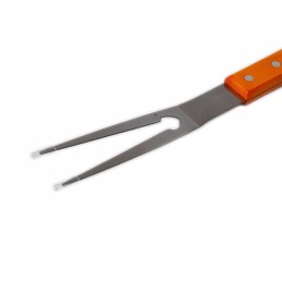 Žnyplių, mentelės ir kepsninės šakutės rinkinys