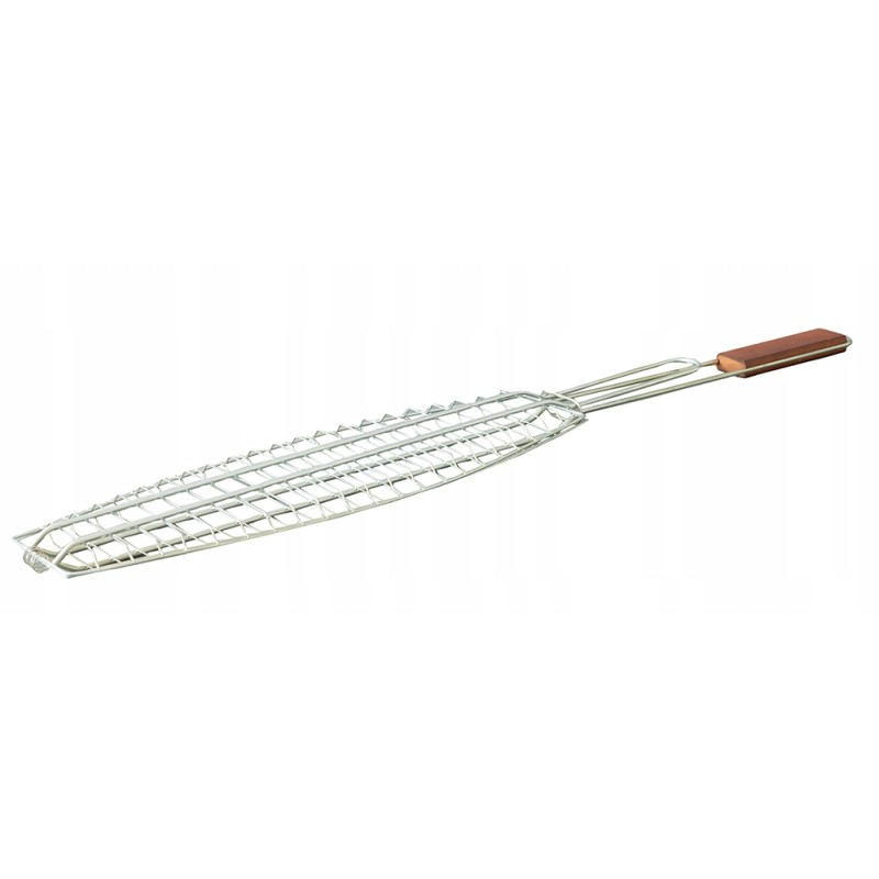 Uždaros ilgos grilio grotelės 44x14cm